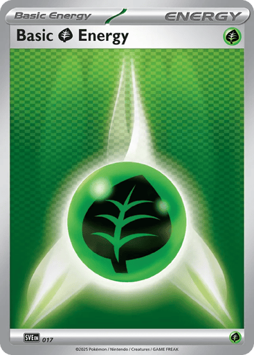 Basic Grass Energy - Scarlet & Violet Energies 17