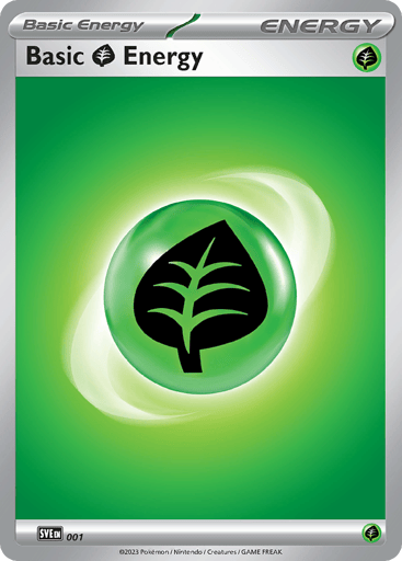 Basic Grass Energy - Scarlet & Violet Energies 1