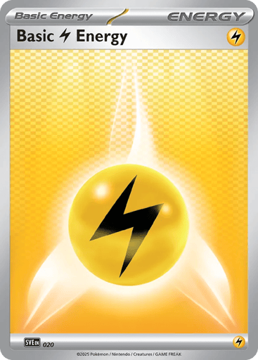 Basic Lightning Energy - Scarlet & Violet Energies 20