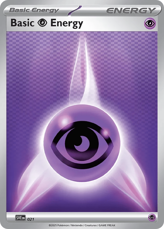 Basic Psychic Energy – Scarlet & Violet Energies 021 Pokémon card