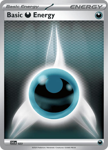 Basic Darkness Energy - Scarlet & Violet Energies 23