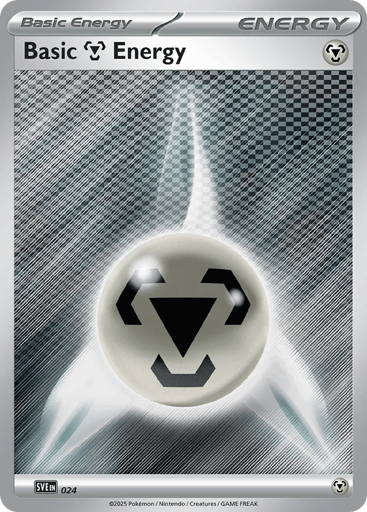 Basic Metal Energy - Scarlet & Violet Energies 24
