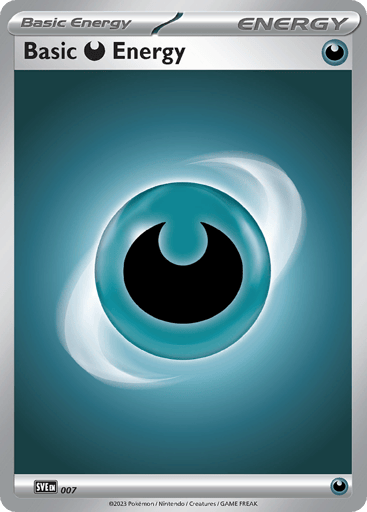 Basic Darkness Energy - Scarlet & Violet Energies 7