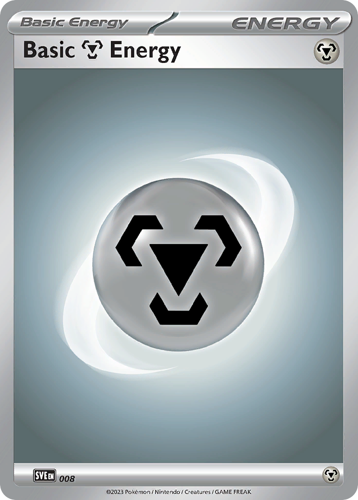 Basic Metal Energy – Scarlet & Violet Energies 008 Pokémon card