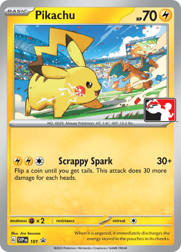 Pikachu - Scarlet & Violet Black Star Promos 101