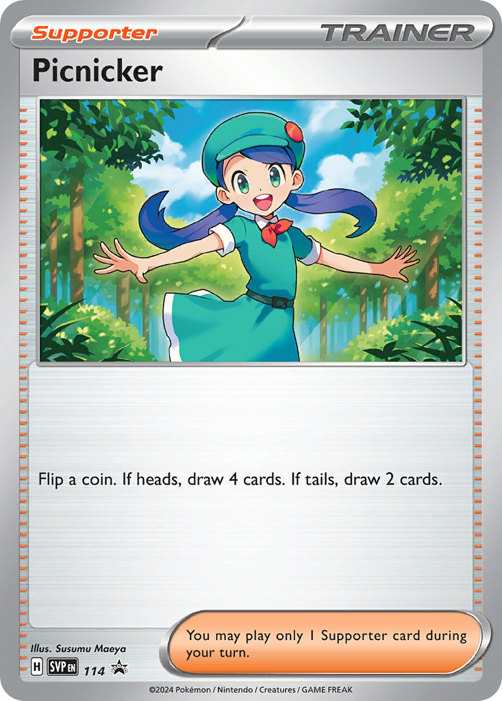 Picnicker – Scarlet & Violet Black Star Promos 114 Pokémon card