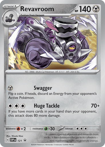 Revavroom - Scarlet & Violet Black Star Promos 121