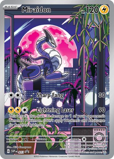 Miraidon - Scarlet & Violet Black Star Promos 13