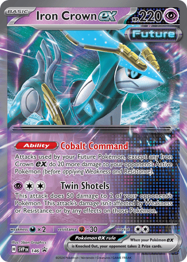 Iron Crown ex - Scarlet & Violet Black Star Promos 146
