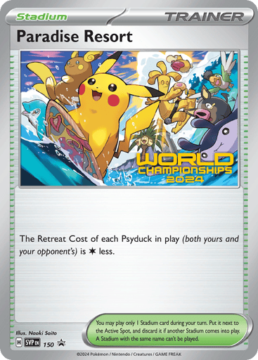 Paradise Resort - Scarlet & Violet Black Star Promos 150