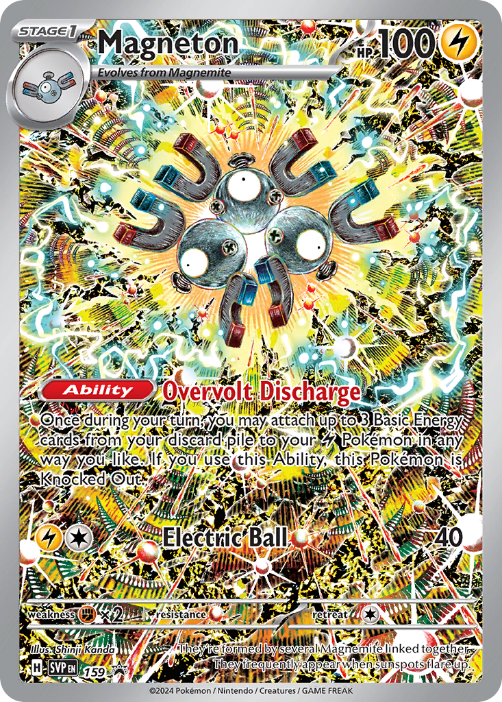 Magneton – Scarlet & Violet Black Star Promos 159 Pokémon card