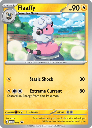 Flaaffy - Scarlet & Violet Black Star Promos 15