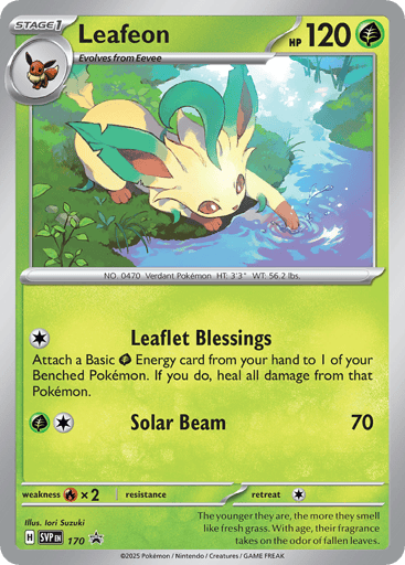 Leafeon - Scarlet & Violet Black Star Promos 170