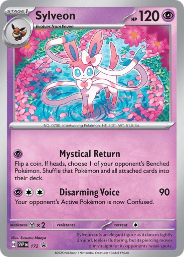 Sylveon - Scarlet & Violet Black Star Promos 172