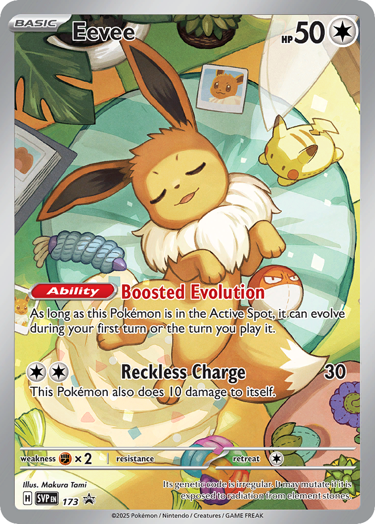 Eevee – Scarlet & Violet Black Star Promos 173 Pokémon card