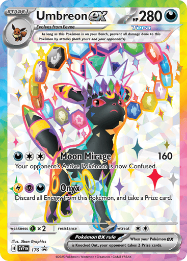 Umbreon ex - Scarlet & Violet Black Star Promos 176