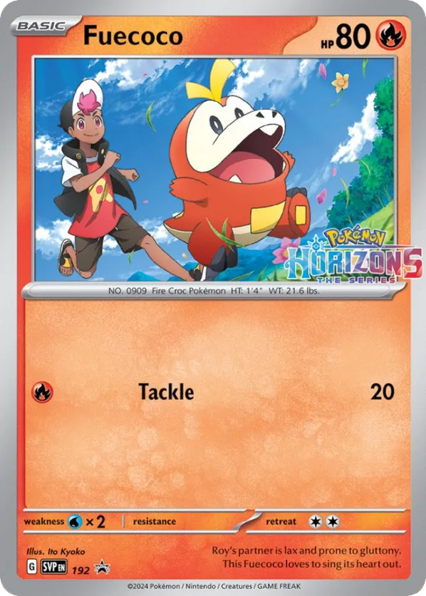 Fuecoco – Scarlet & Violet Black Star Promos 192 Pokémon card