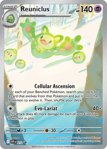 Reuniclus - Scarlet & Violet Black Star Promos 212