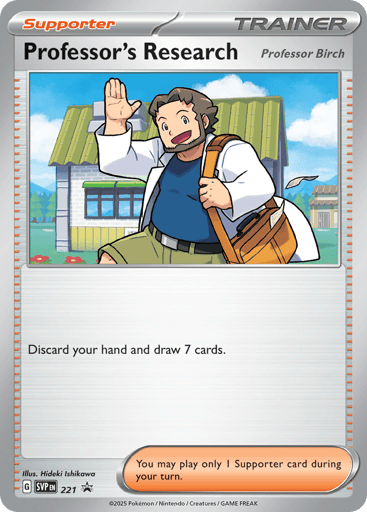 Professor's Research - Scarlet & Violet Black Star Promos 221