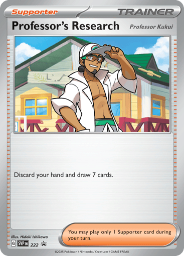 Professor's Research - Scarlet & Violet Black Star Promos 222