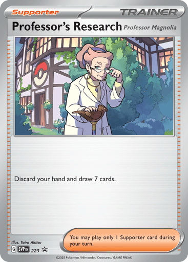 Professor's Research - Scarlet & Violet Black Star Promos 223