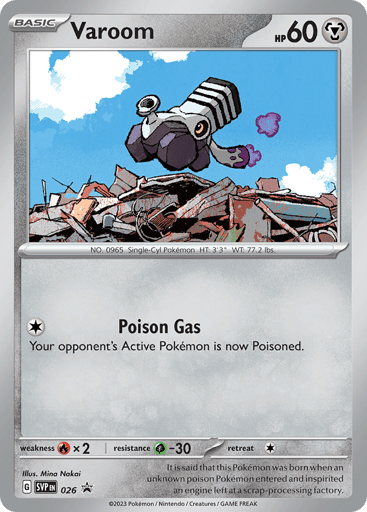Varoom - Scarlet & Violet Black Star Promos 26
