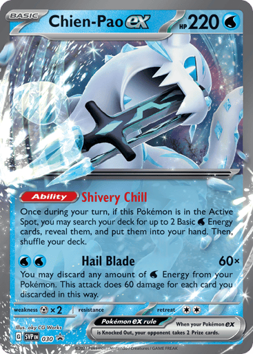 Chien-Pao ex - Scarlet & Violet Black Star Promos 30