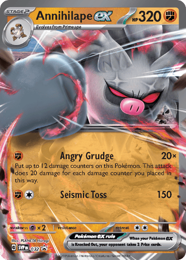 Annihilape ex - Scarlet & Violet Black Star Promos 32