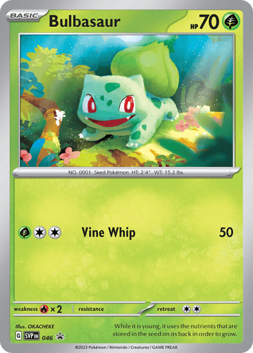 Bulbasaur - Scarlet & Violet Black Star Promos 46