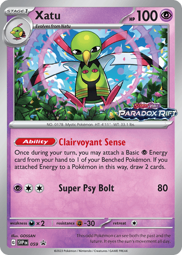 Xatu - Scarlet & Violet Black Star Promos 59