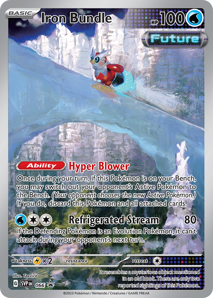Iron Bundle – Scarlet & Violet Black Star Promos 066 Pokémon card