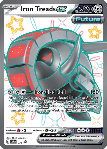 Iron Treads ex - Scarlet & Violet Black Star Promos 73