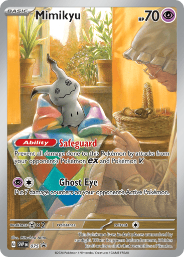Mimikyu - Scarlet & Violet Black Star Promos 75