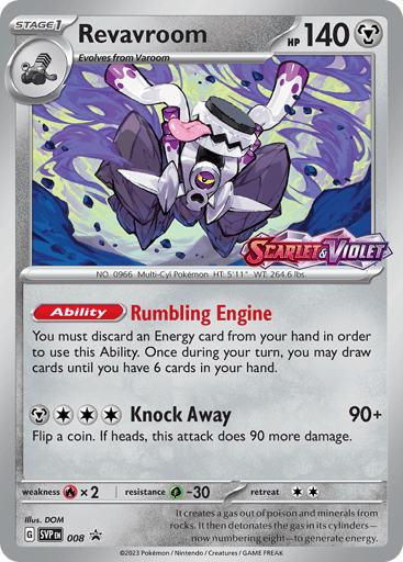 Revavroom - Scarlet & Violet Black Star Promos 8