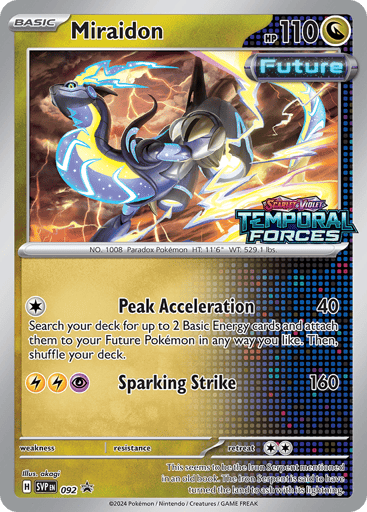 Miraidon - Scarlet & Violet Black Star Promos 92