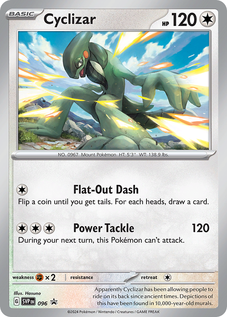 Cyclizar – Scarlet & Violet Black Star Promos 096 Pokémon card