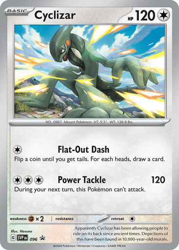 Cyclizar - Scarlet & Violet Black Star Promos 96