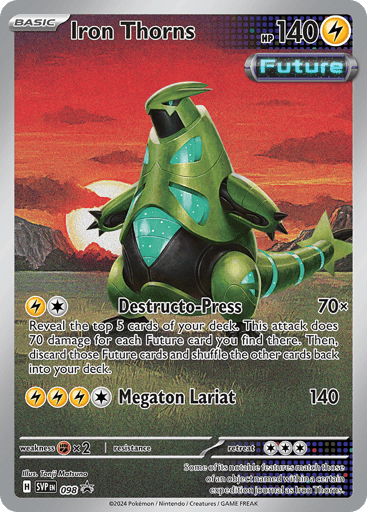 Iron Thorns - Scarlet & Violet Black Star Promos 98