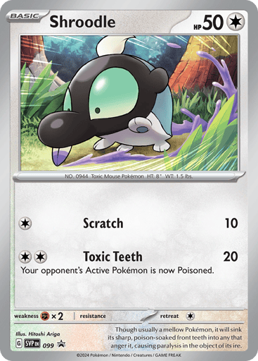 Shroodle - Scarlet & Violet Black Star Promos 99