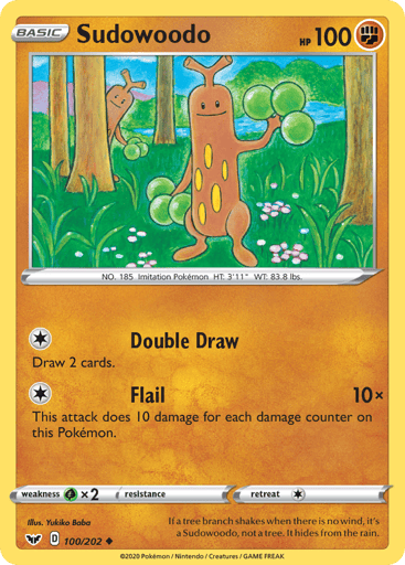 Sudowoodo - Sword & Shield 100