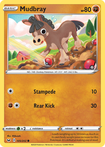 Mudbray - Sword & Shield 105