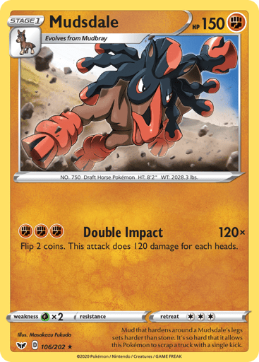 Mudsdale - Sword & Shield 106
