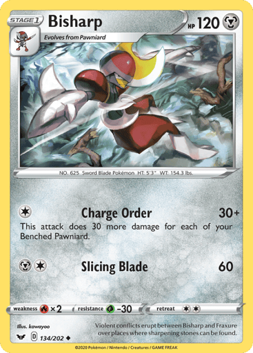 Bisharp - Sword & Shield 134