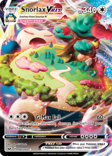 Snorlax VMAX - Sword & Shield 142