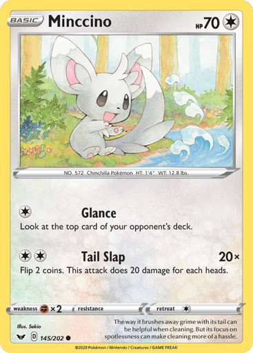 Minccino - Sword & Shield 145