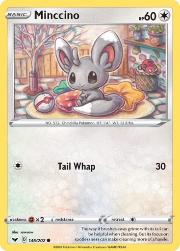 Minccino - Sword & Shield 146