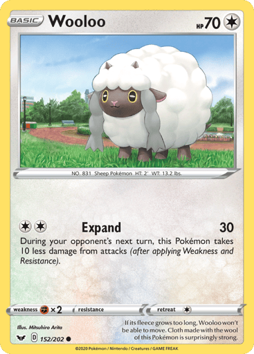 Wooloo - Sword & Shield 152
