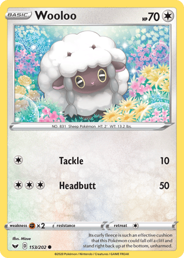 Wooloo - Sword & Shield 153