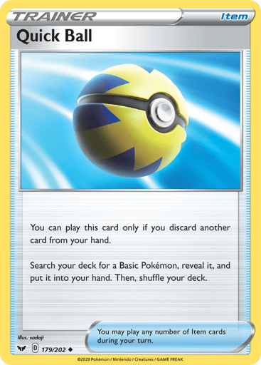 Quick Ball - Sword & Shield 179