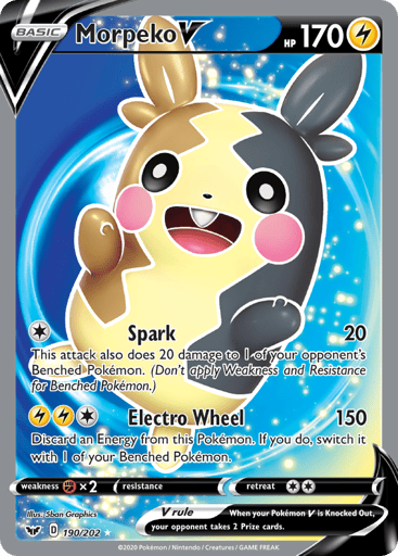 Morpeko V - Sword & Shield 190
